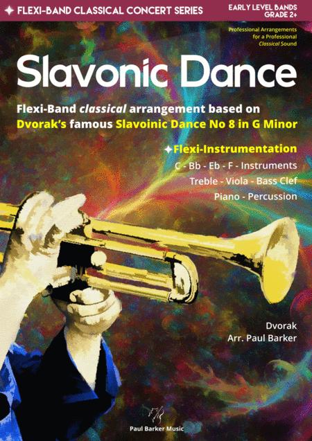 Slavonic Dance No 8 Flexi Band Score Parts Sheet Music