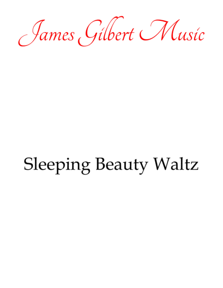 Sleeping Beauty Waltz Sheet Music