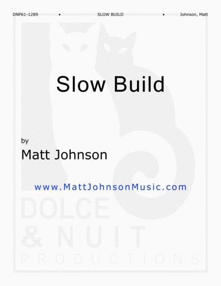 Free Sheet Music Slow Build