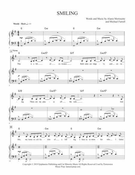 Free Sheet Music Smiling