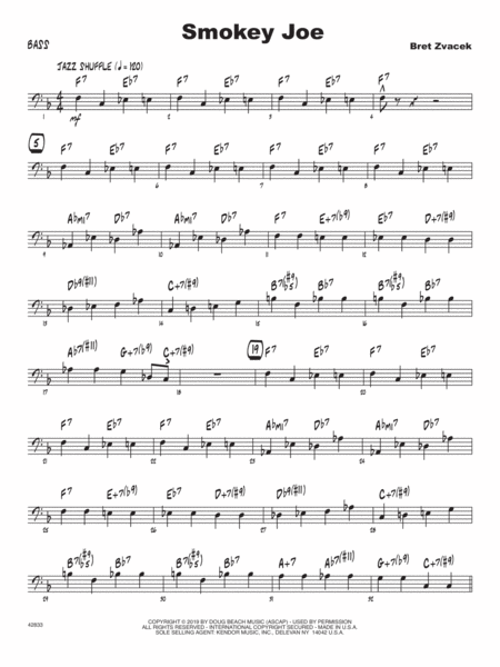 Smokey Joe Bass Sheet Music