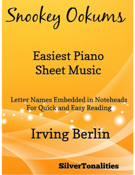 Free Sheet Music Snookey Ookums Easiest Piano Sheet Music