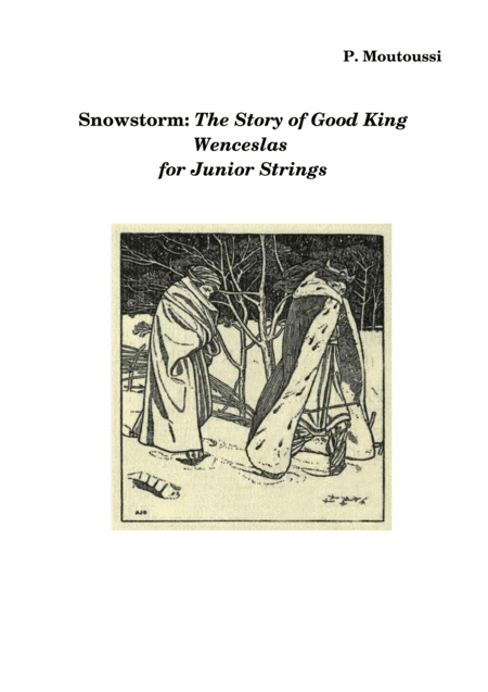 Snow Storm The Story Of Good King Wenceslas Junior Strings Sheet Music