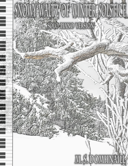 Snowy Waltz Of Winter Solstice Solo Piano Version Sheet Music