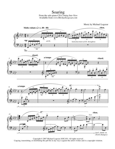 Soaring Sheet Music