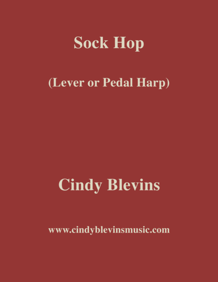 Sock Hop An Original Solo For Lever Or Pedal Harp From My Harp Book Hourglass Sheet Music