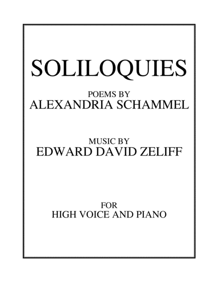 Soliloquies Sheet Music