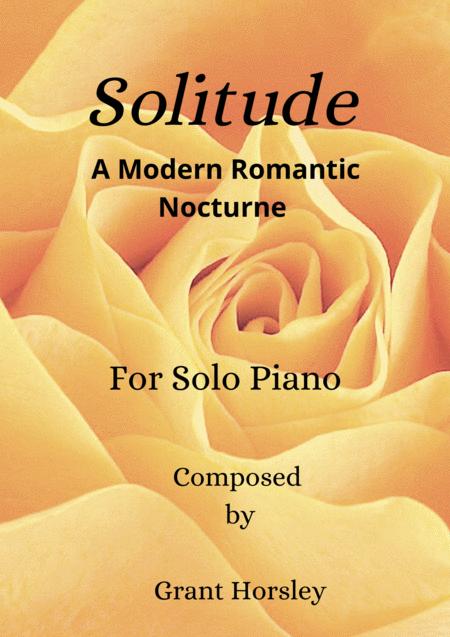 Free Sheet Music Solitude Solo Piano