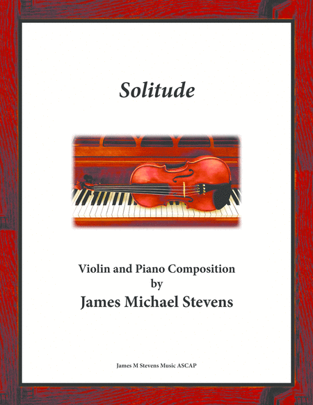 Solitude Violin Piano Sheet Music