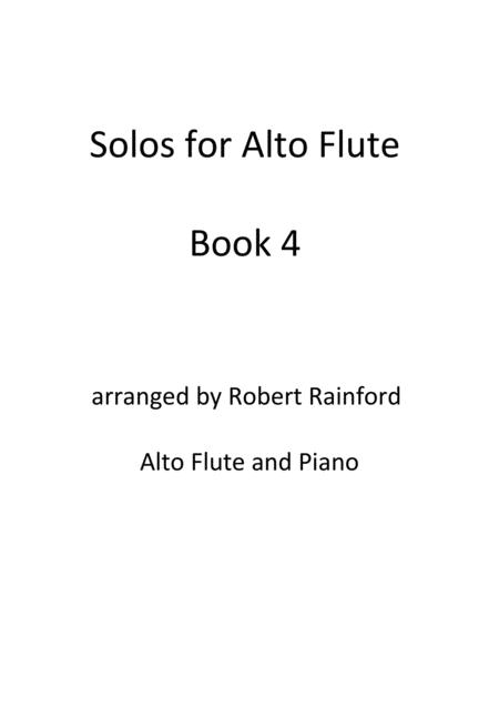 Free Sheet Music Solos For Alto Flute Book 4