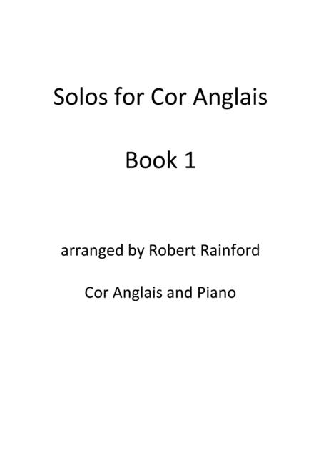 Free Sheet Music Solos For Cor Anglais Book 1