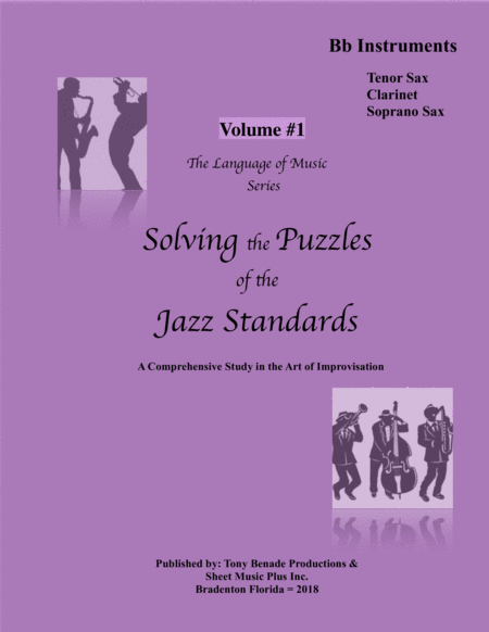 Solving The Puzzle Of The Jazz Standards For Tenor Saxophone Sheet Music