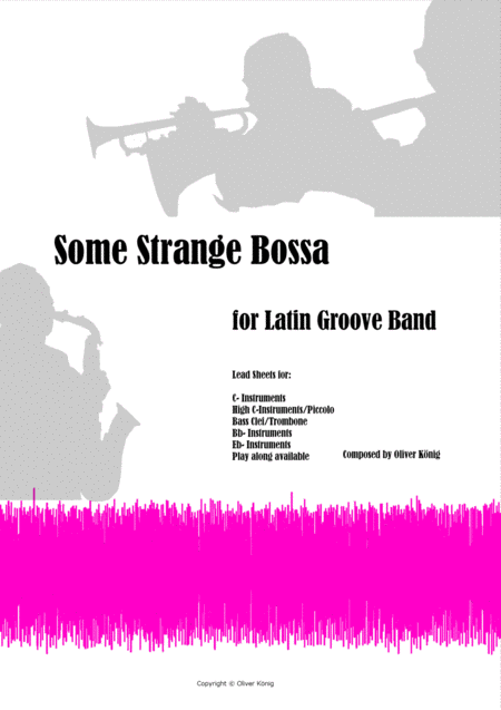 Some Strange Bossa For Minneapolis Lead Sheet Pack Sheet Music