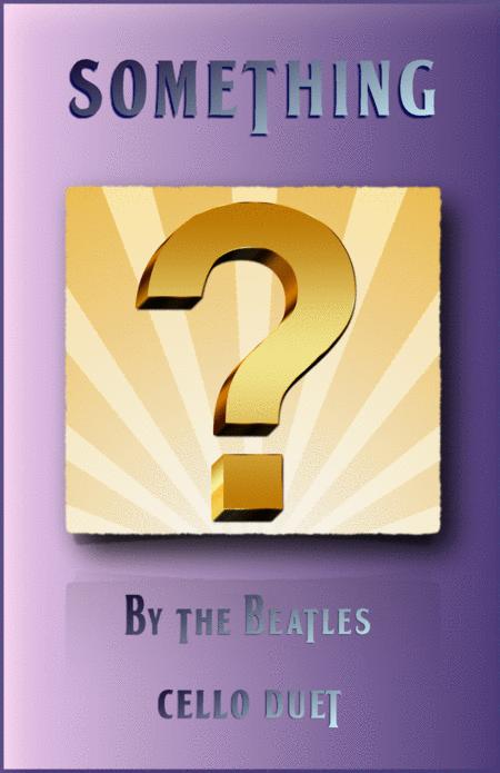 Free Sheet Music Something By The Beatles For Cello Duet