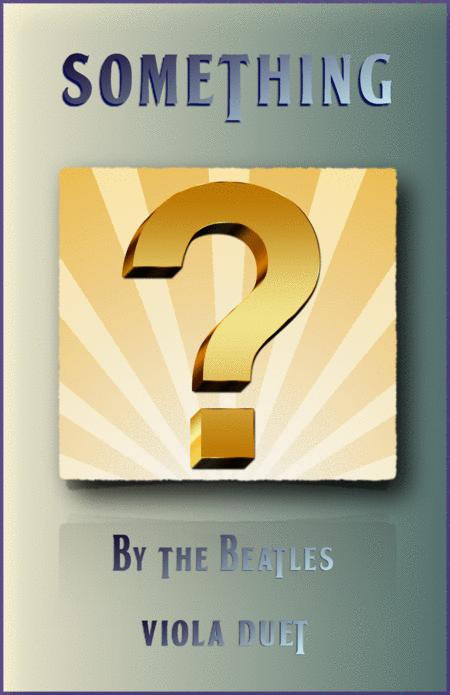 Free Sheet Music Something By The Beatles For Viola Duet