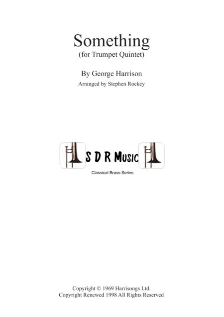 Something For Trumpet Quintet Sheet Music