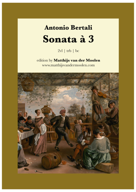 Sonata A 3 D Moll Sheet Music