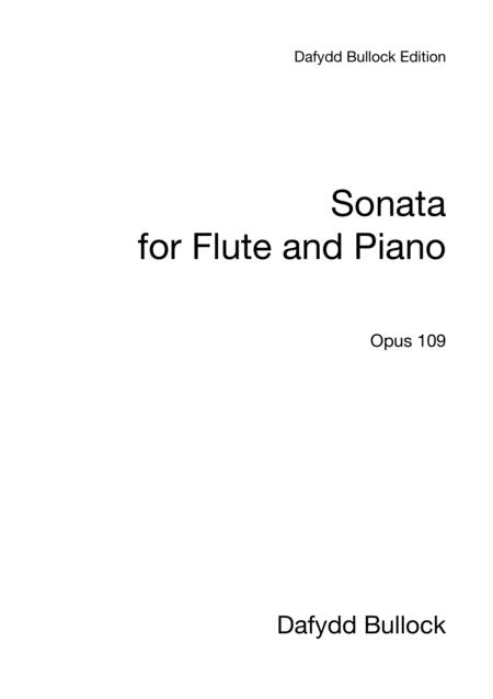 Free Sheet Music Sonata For Flute And Piano Flute Part