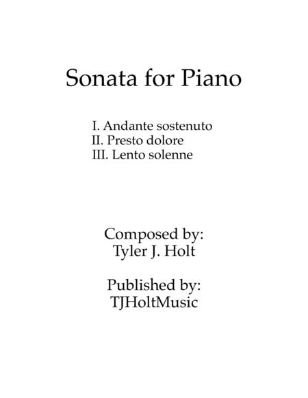 Free Sheet Music Sonata For Piano Op 27
