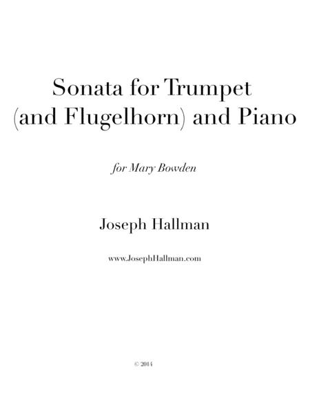 Sonata For Trumpet And Piano Score Sheet Music