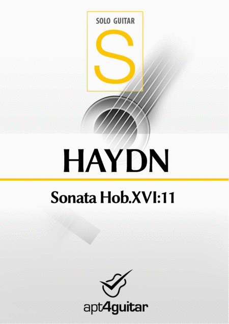 Sonata Hob Xvi 11 Sheet Music