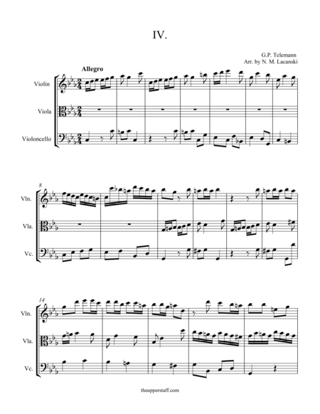 Free Sheet Music Sonata In C Minor Movement Iv