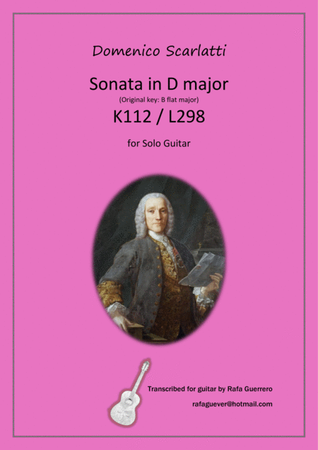 Sonata K112 L298 Sheet Music