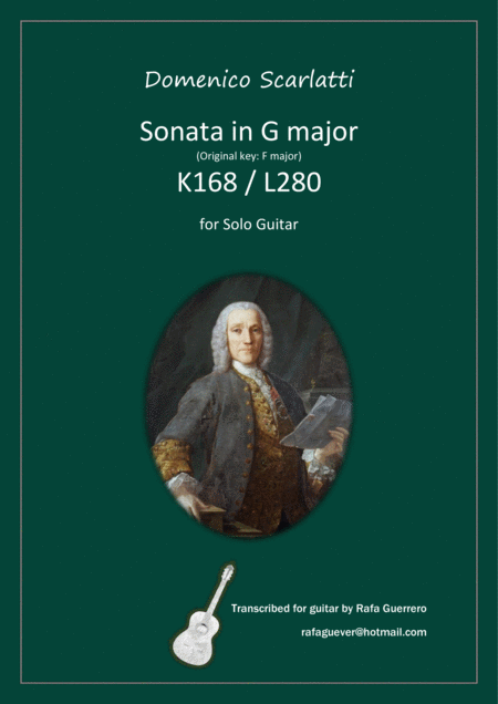 Free Sheet Music Sonata K168 L280