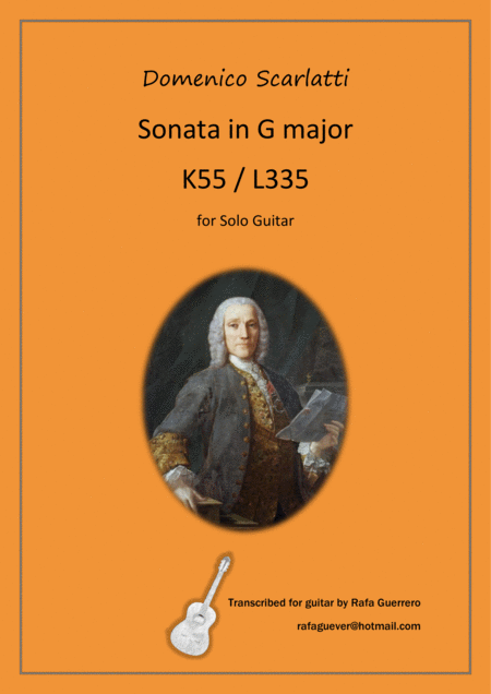 Sonata K55 L335 Sheet Music