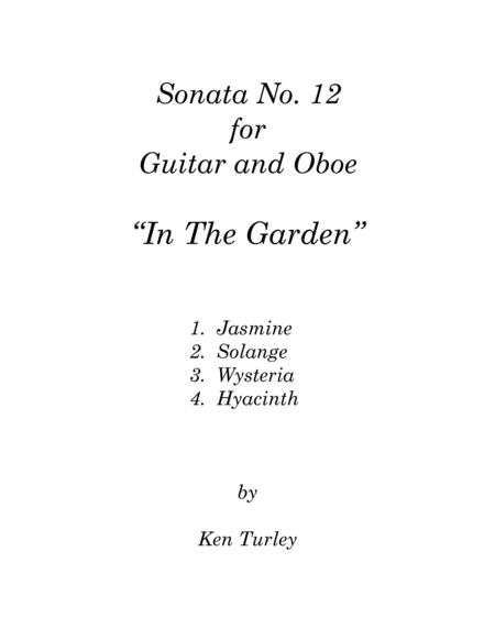 Sonata No 12 For Guitar And Oboe In The Garden Sheet Music