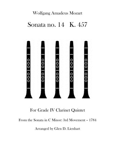 Sonata No 14 Clarinets Sheet Music