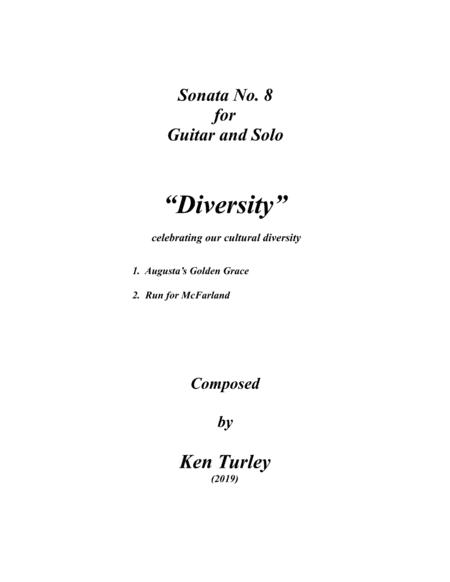 Sonata No 8 For Guitar And Violin Diversity Sheet Music