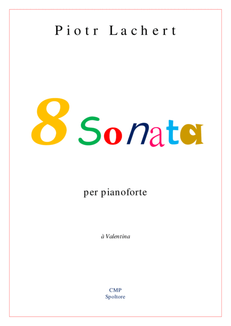 Sonata No 8 For Piano Sheet Music