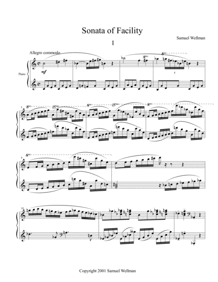 Free Sheet Music Sonata Of Facility Op 135 1st Mvt