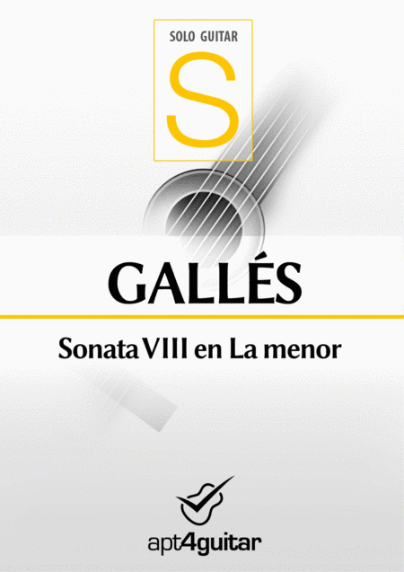 Free Sheet Music Sonata Viii En La Menor