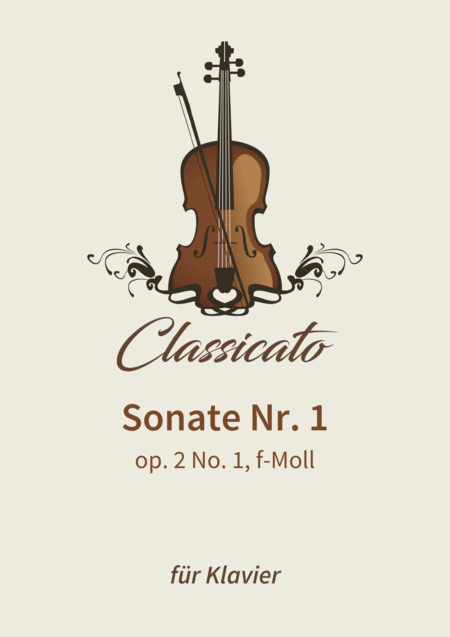 Free Sheet Music Sonate Nr 1