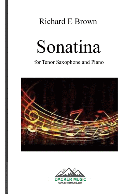 Free Sheet Music Sonatina For Tenor Saxophone And Piano