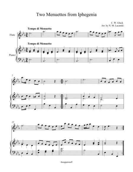 Free Sheet Music Sonatina In C Op 36 No 1 For Flute And Clarinet Duet