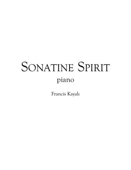 Free Sheet Music Sonatine Spirit