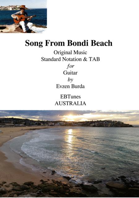 Free Sheet Music Song From Bondi Beach