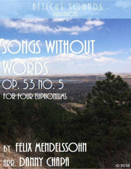 Song Without Words Op 53 No 5 Song Of Triumph Or Volkslied Sheet Music