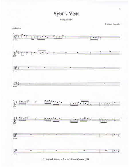 Songbird String Trio Violin Violin 2 Or Viola Cello Sheet Music