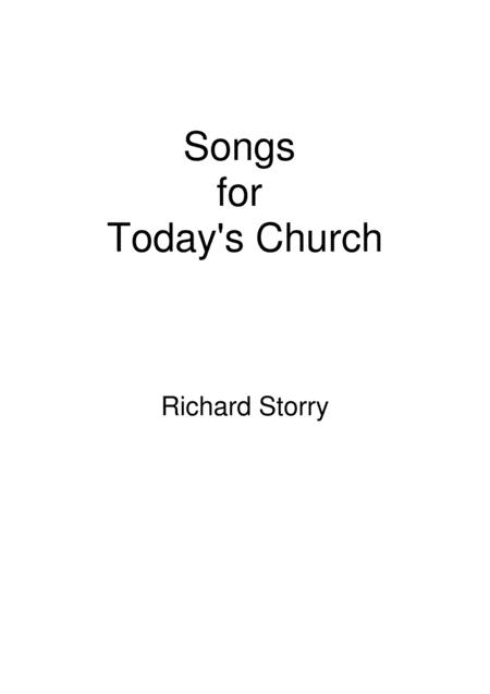 Free Sheet Music Songs For Todays Church