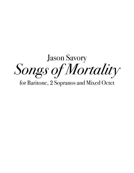 Free Sheet Music Songs Of Mortality