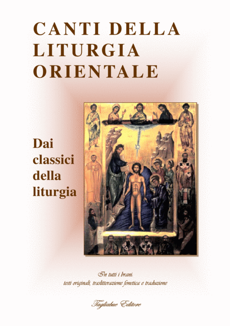 Songs Of The Eastern Liturgy For Satb Choir Sheet Music