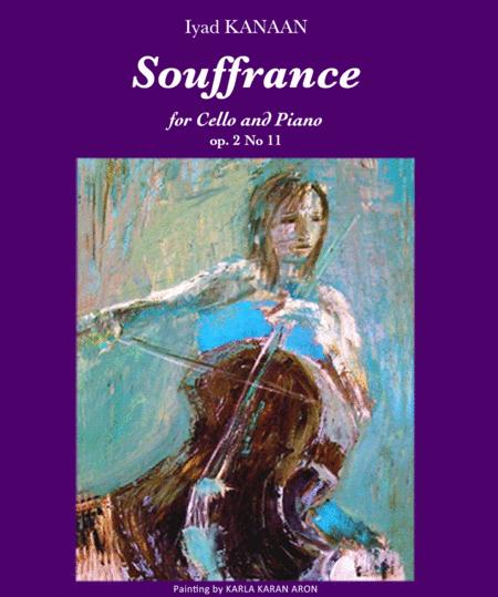 Souffrance For Cello And Piano Op 2 No 11 Sheet Music