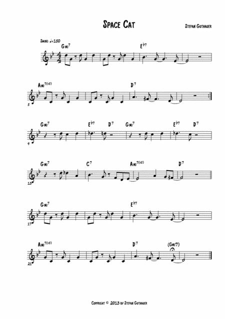 Space Cat Sheet Music