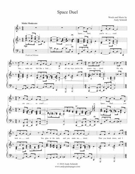 Space Duel Sheet Music