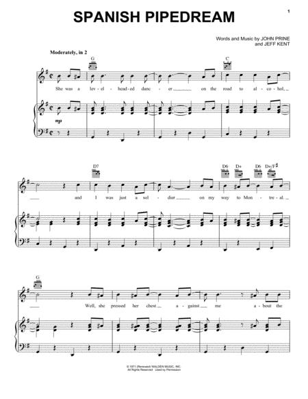 Spanish Pipedream Sheet Music