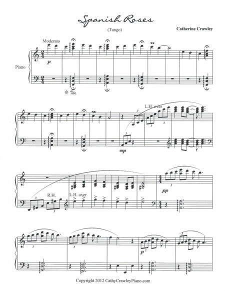 Spanish Roses Sheet Music